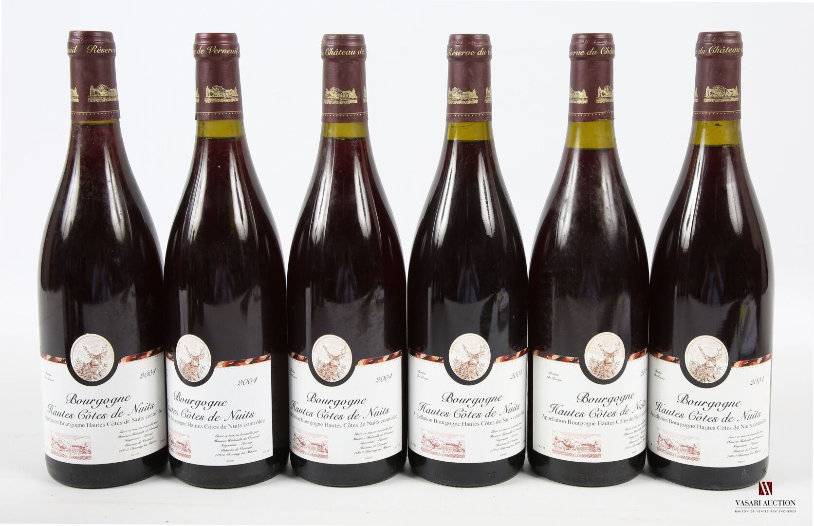 Null 6 bouteilles	BOURGOGNE Htes Côtes de Nuits mise M. Bidouilh de Verneuil		20&hellip;