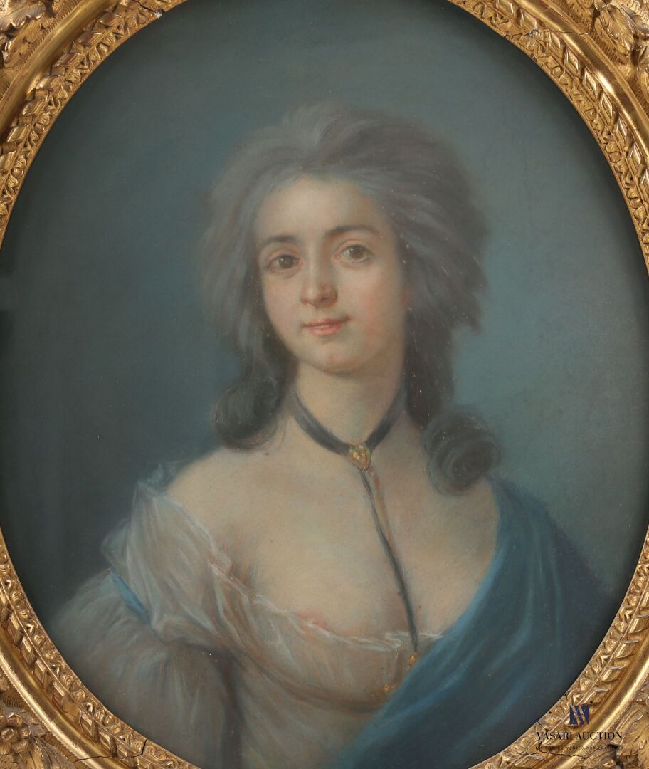 Null École FRANCAISE du début du XIXème siècle
Portrait de Marie Rousselain
Past&hellip;