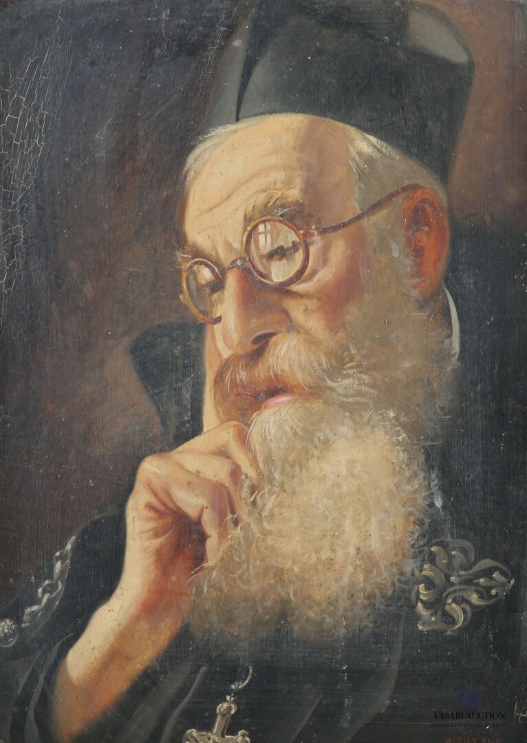 Null Carlo MASUTTI (1873-1953)
Portrait de Don BIRON, Curée de Dieulivol, diocès&hellip;