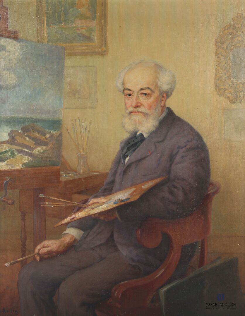 Null ANTIN Paul (1863-1930)
Portrait présumé de Louis-Augustin Auguin dans son a&hellip;