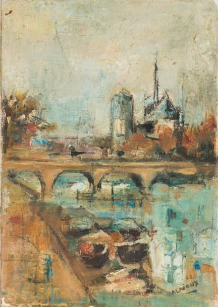 Null MALRIEUX Pierre (né en 1920)

Vue de Notre Dame de Paris et le Pont de l'Ar&hellip;