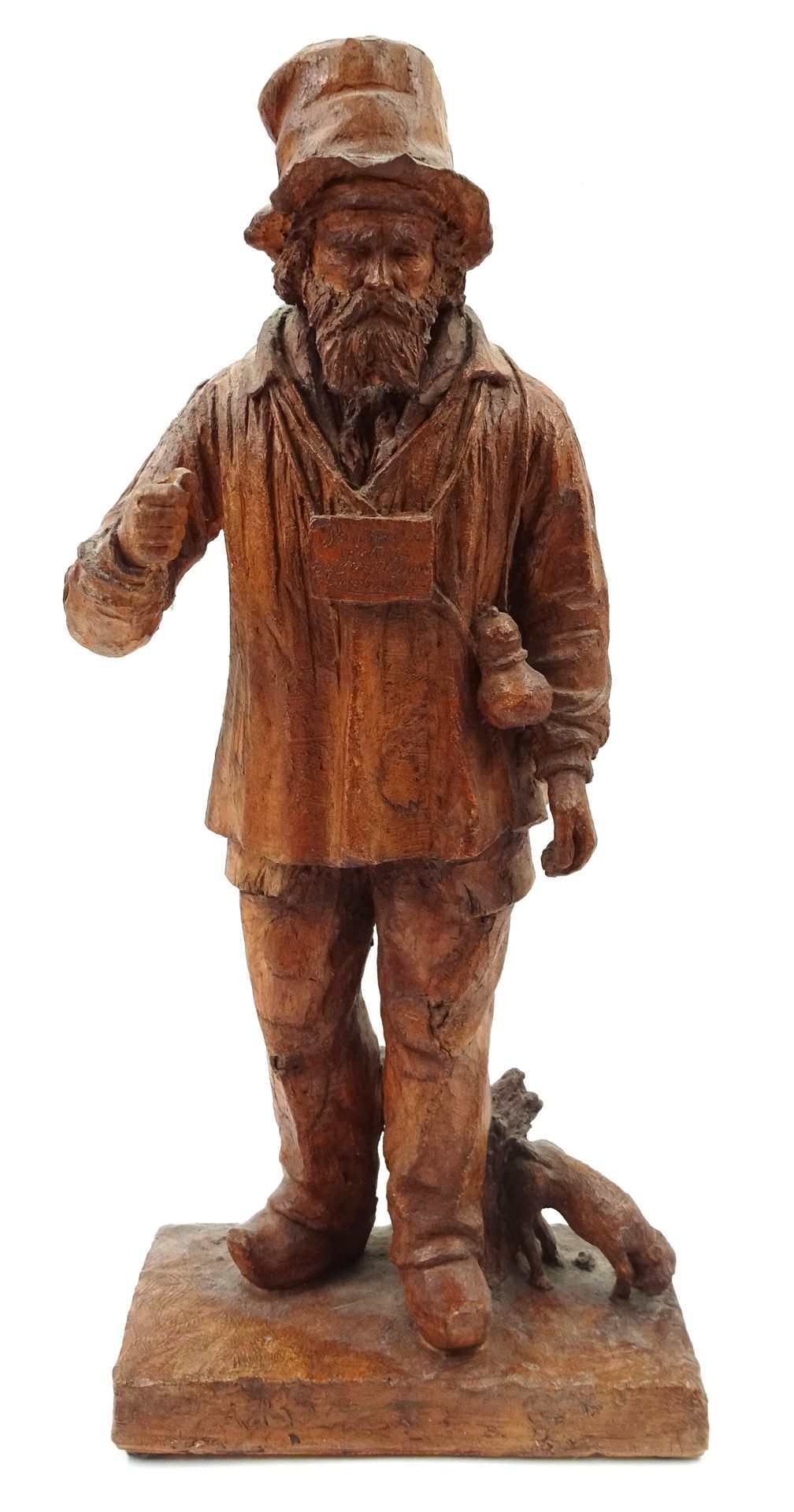 Null J. L'HOMMEAU. Poor victim of a mine explosion. Terracotta proof, signed on &hellip;