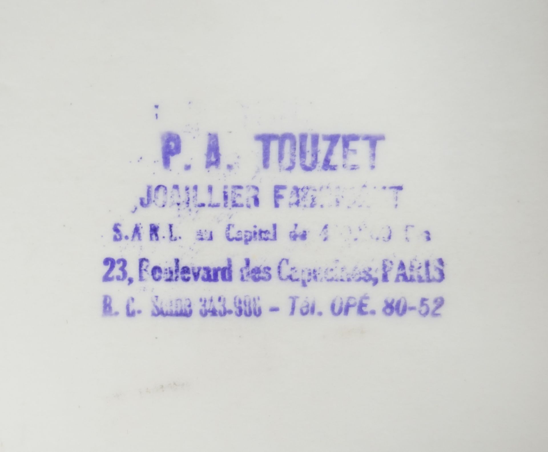 Null PRESENTATION DES LOTS 1 à 20
Paul TOUZET est né le 12 janvier 1917. Il suit&hellip;
