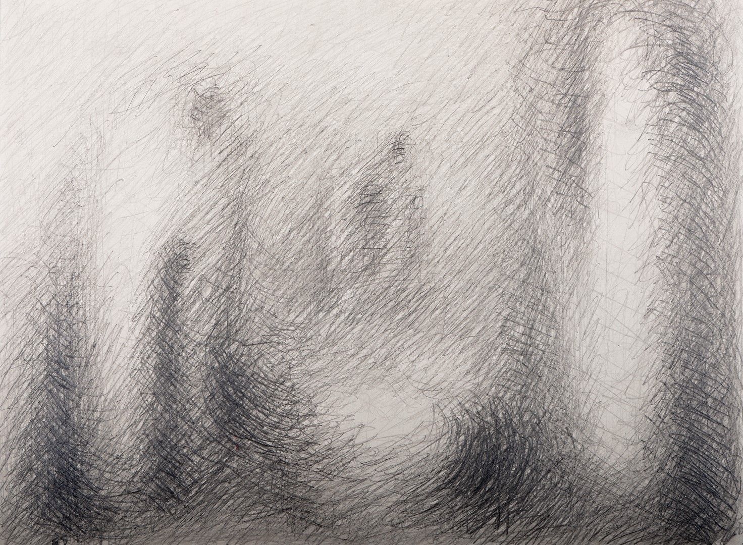 Null 欧仁-多德尼(Eugène DODEIGNE)（1923-2015）。无题》，约1950年，纸上石墨铅笔。左下方有 "ED "字样。尺寸为24x32厘&hellip;