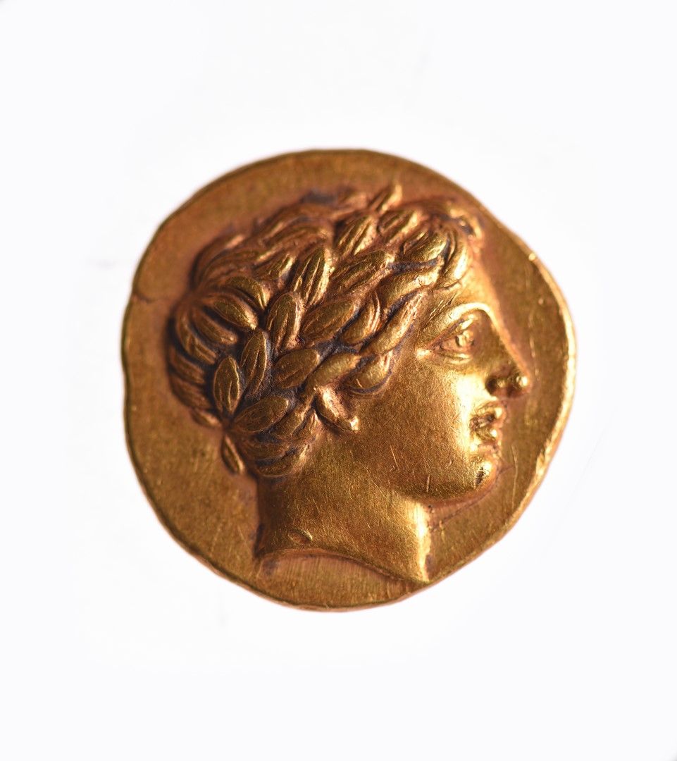 Null REGNO DI MACEDONIA: Filippo III Arrhidaeus (323-316 a.C.) Statere d'oro. An&hellip;