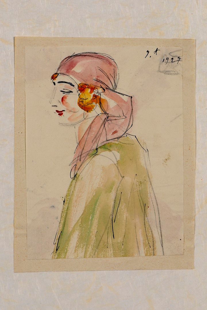 Null "Gustave ASSIRE - Disegni 1870-1941 
Rarissima serie di 54 acquerelli origi&hellip;