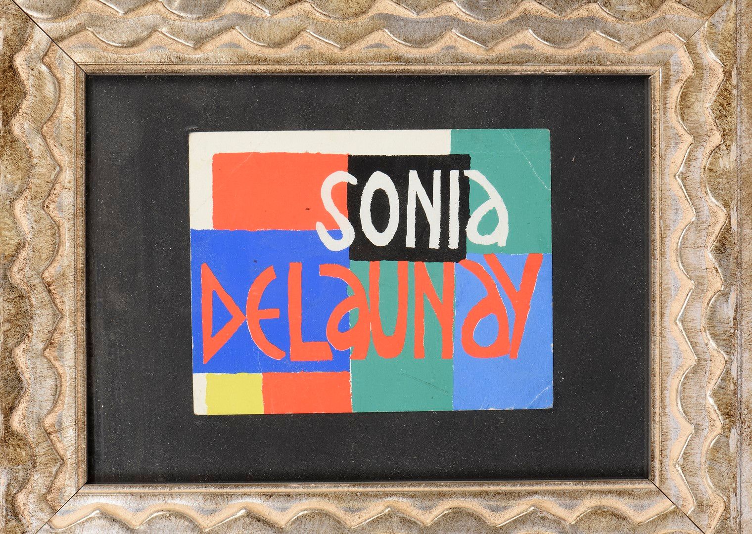 Null 索尼娅-德朗尼（1885-1979 年）的两件作品：1/"Rythme coloré"，彩色铅笔画，落款 18.30 并有铅笔签名。约创作于 1917&hellip;
