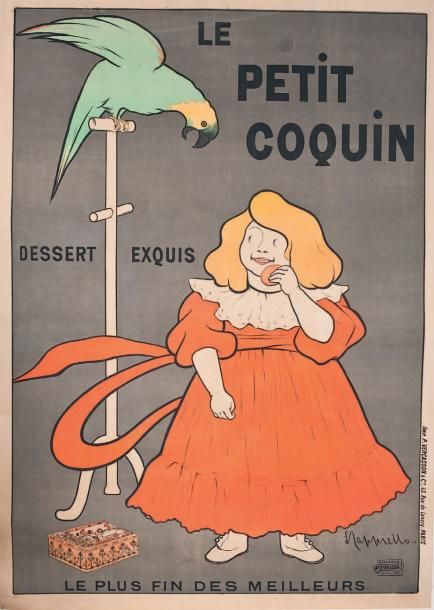CAPPIELLO L LE PETIT COQUIN. "Dessert exquis. Le plus fin des meilleurs". 1901 A&hellip;