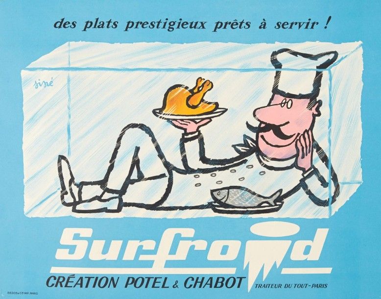 SINÉ SURFROID. POTEL & CHABOT, “traiteur du Tout-Paris”
Imp. BEDOS & Cie, Paris &hellip;
