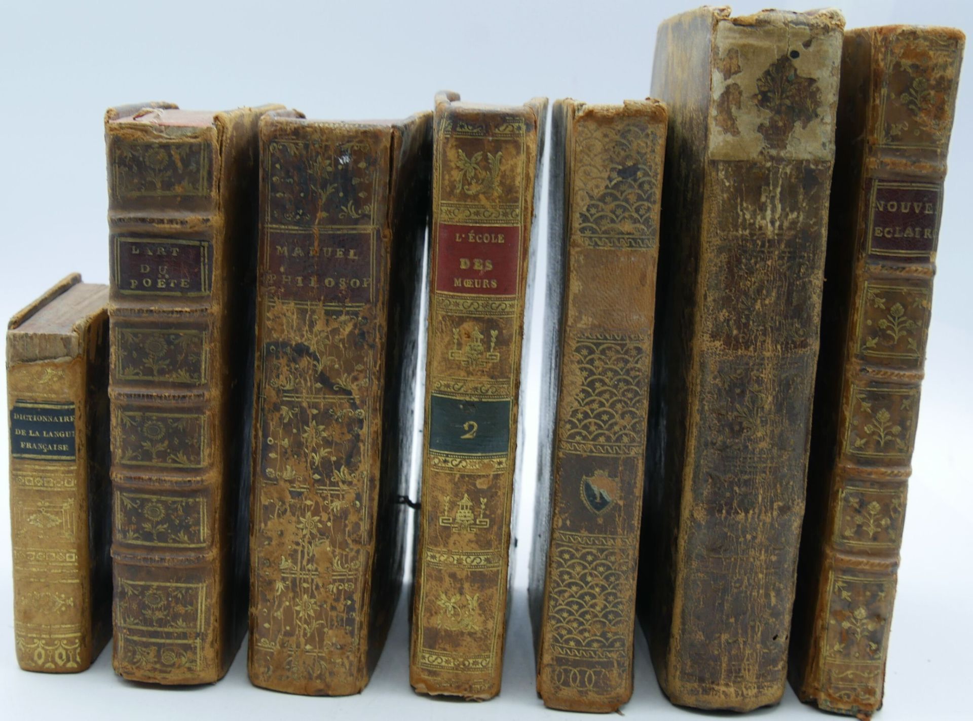 Null EDUCATION & RELIGION]. Set of 7 Volumes. Period bindings.

Hocquart. Petit &hellip;