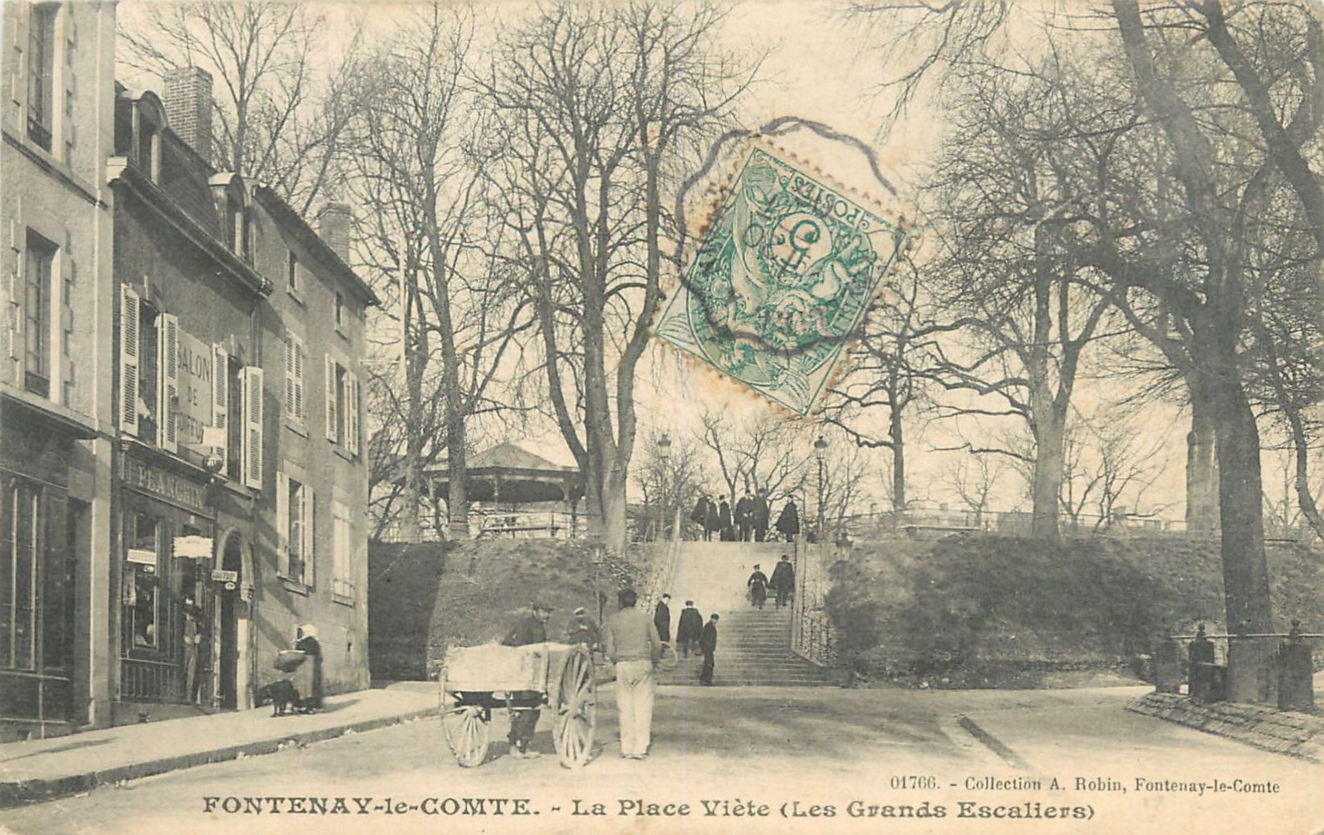 Null 167张邮票销售商：城市、qq村、qq动画、qq站点、qq总览和qqcpsm。包括" Fontenay le Comte :La Place Cièt&hellip;