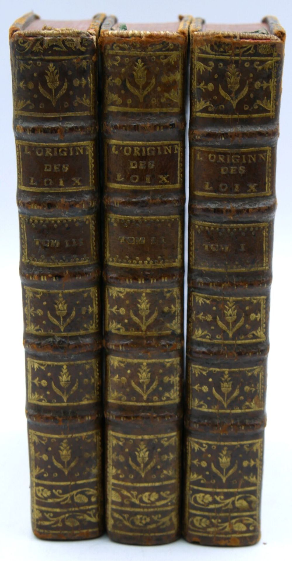 Null GOGUET（安托万-伊夫）和FUGERE（A.C.）。论法律、艺术和科学的起源及其在古代民族中的进展。从大洪水到雅各的死亡。巴黎1759年，Chez&hellip;