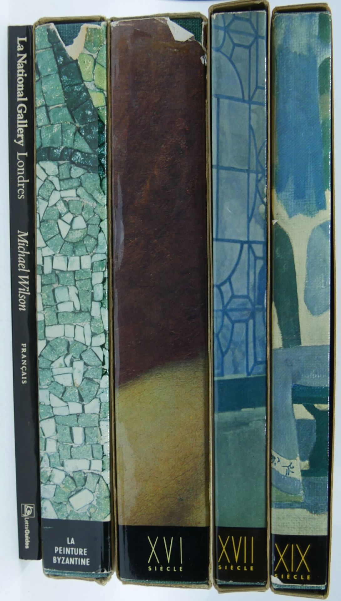 Null 艺术]。一套5卷。

4-The Great Centuries of Painting: 由Albert Skira建立和指导的收藏，有防尘套和封套&hellip;