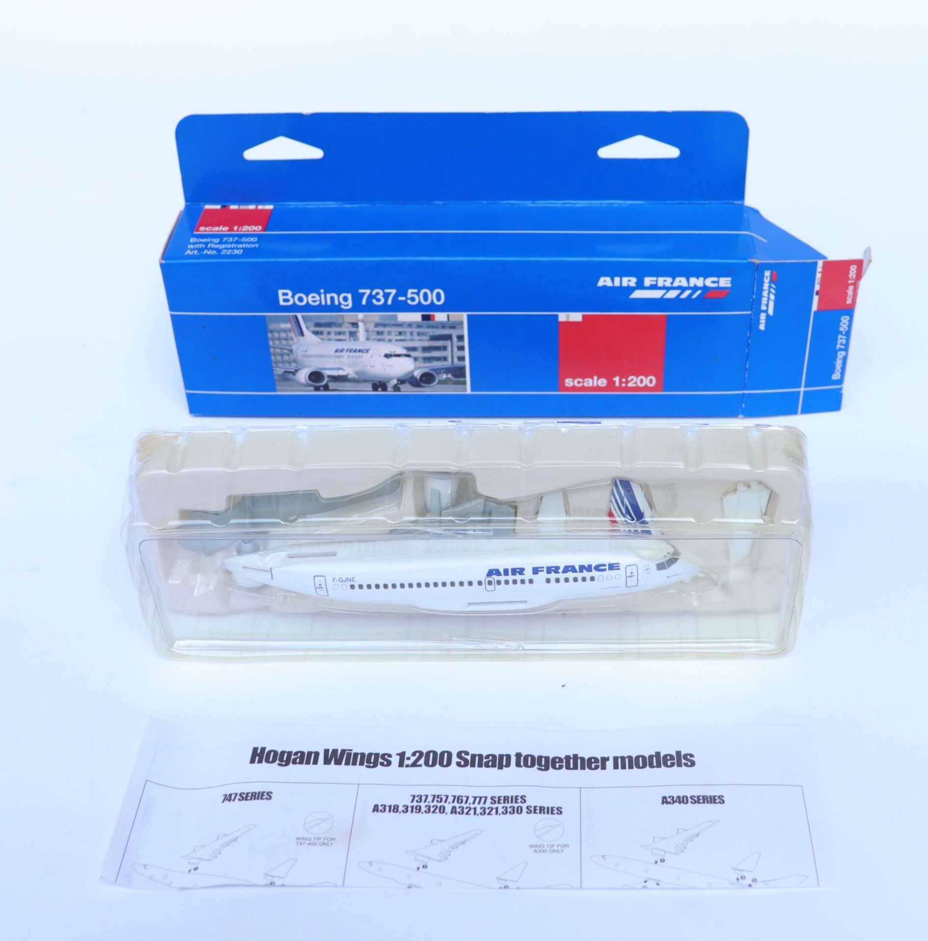 Null BOEING B-737-500 AIR FRANCE. 

2 models to assemble Socatec at 1/200th scal&hellip;