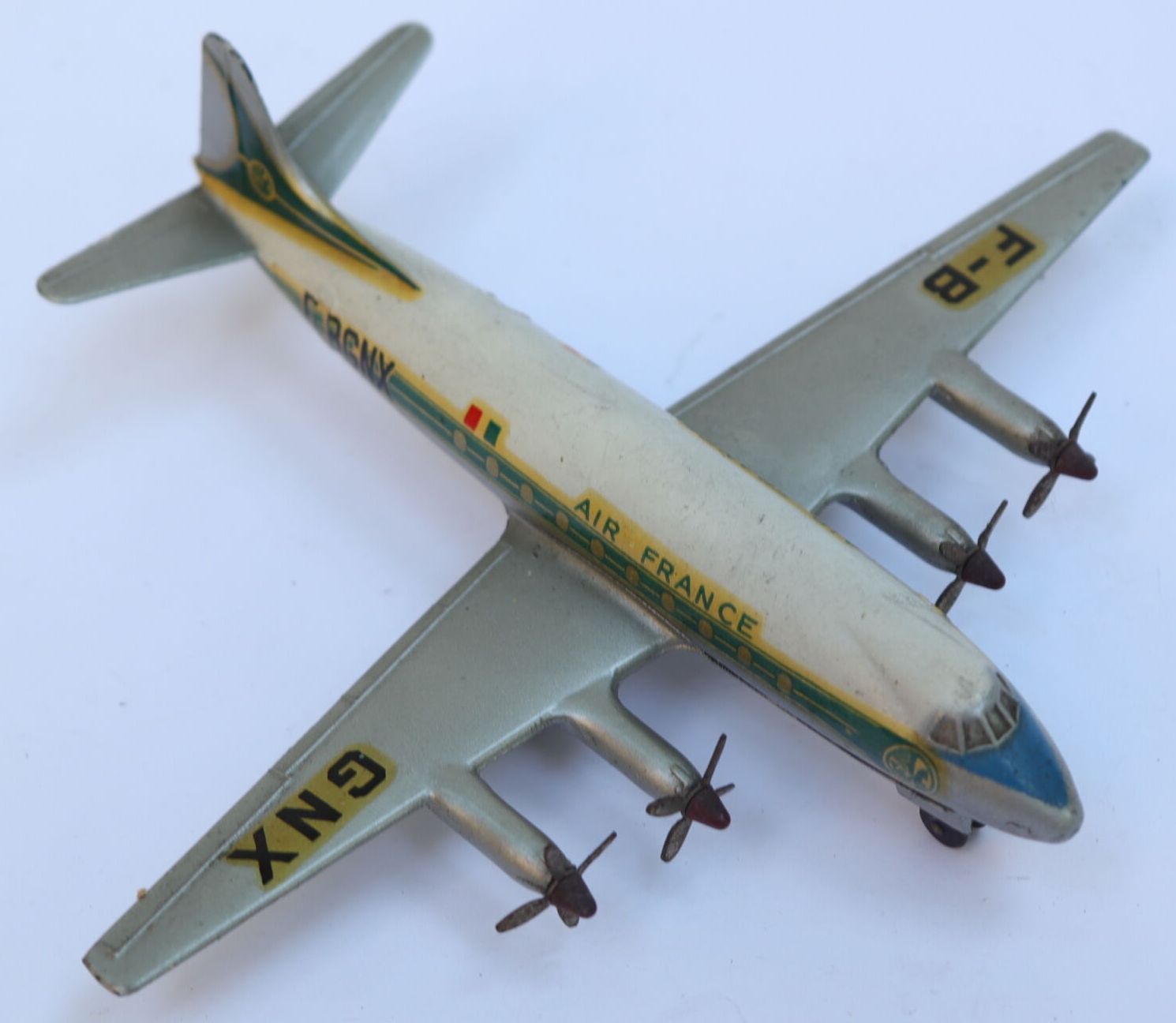 Null VICKERS VISCOUNT AIR FRANCE.

Die-Cast model DINKY TOYS, Ref. 60 E MECCANO.&hellip;