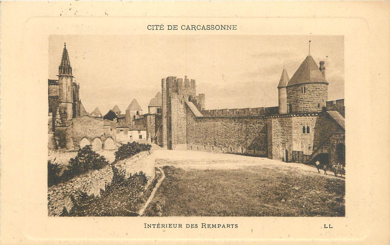 Null 49 POSTCARDS LANGUEDOC-ROUSSILLON: Departments 11-cp-Carcassonne (sepia), 3&hellip;