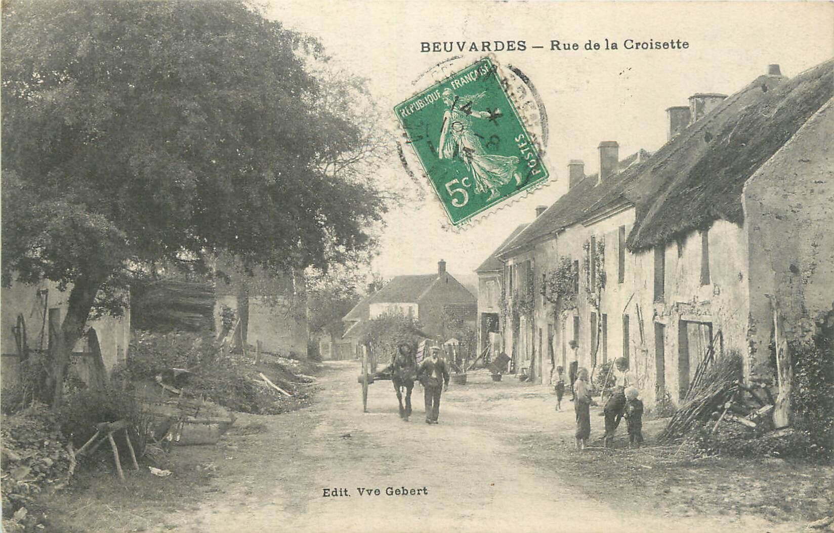 Null 33张POSTCARDS AISNE: 城镇和村庄。包括" Beuvardes-Rue de la Croisette, Corbeny-Le Viv&hellip;