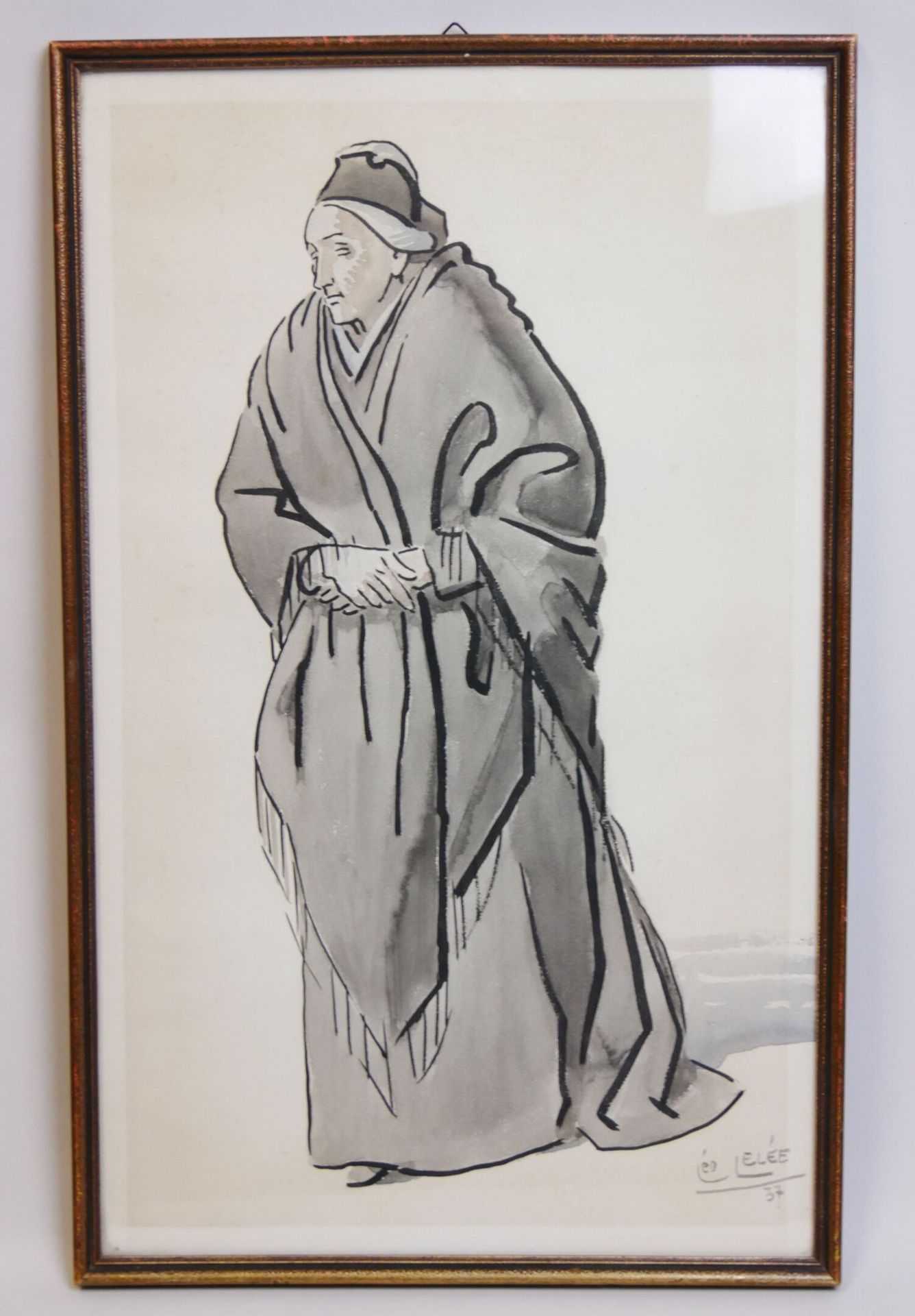 Null Léo LELÉE (1872-1947)

Standing Arlesian Woman

Watercolor and India ink on&hellip;