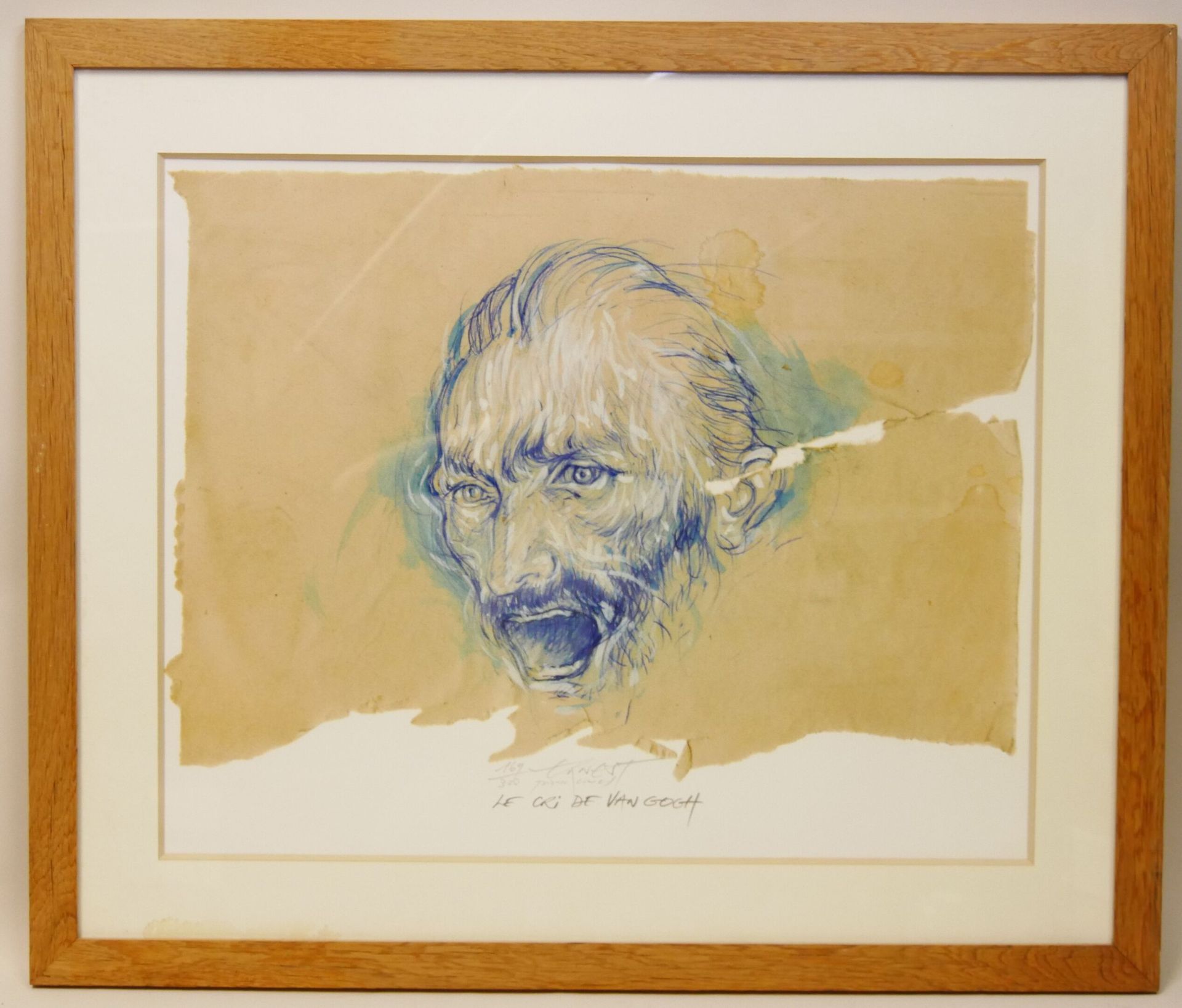 Null 欧内斯特-皮涅特（生于1942年）。

梵高的呐喊

彩色石版画，签名并编号为169/300

43 x 54 厘米



领取拍品的时间为2022年&hellip;