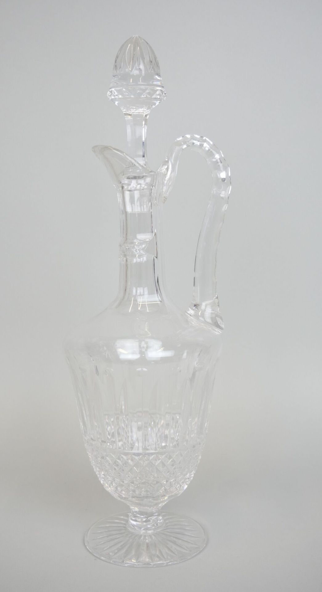 Null SAINT LOUIS

Wine decanter ewer model "Tommy" in cut crystal on pedestal wi&hellip;