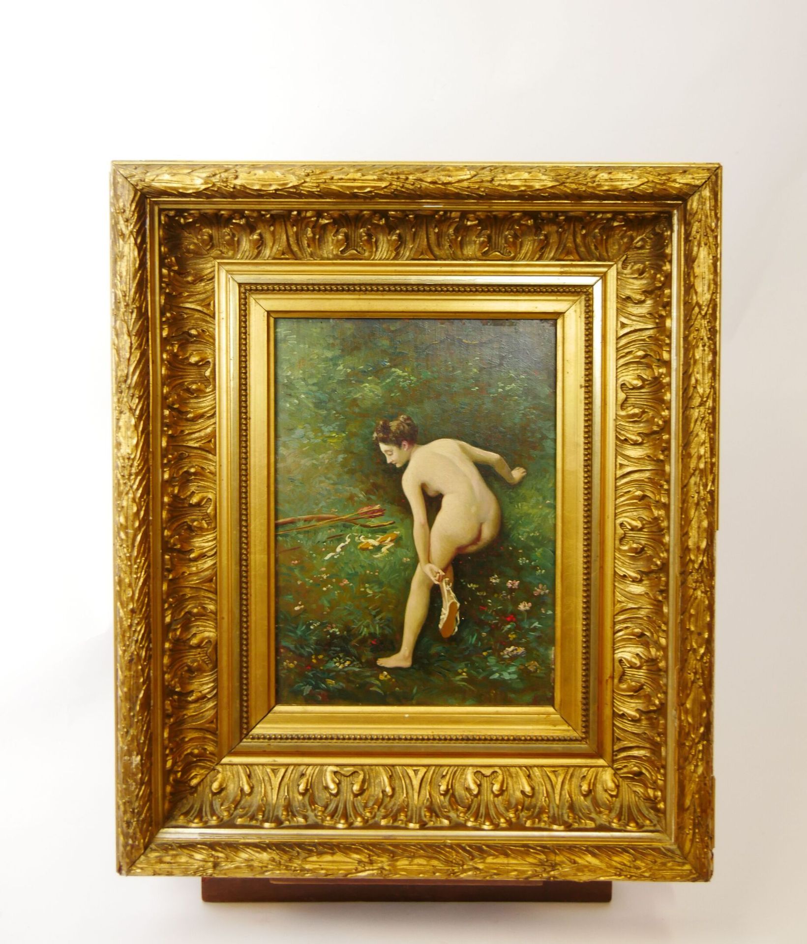 Null Französische Schule des 20.

Diana im Bad

Öl auf einer Platte

33 x 24 cm &hellip;