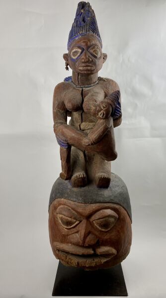 Null NIGERIA - YORUBA people



EPA mask, surmounted by a maternity, with two ch&hellip;