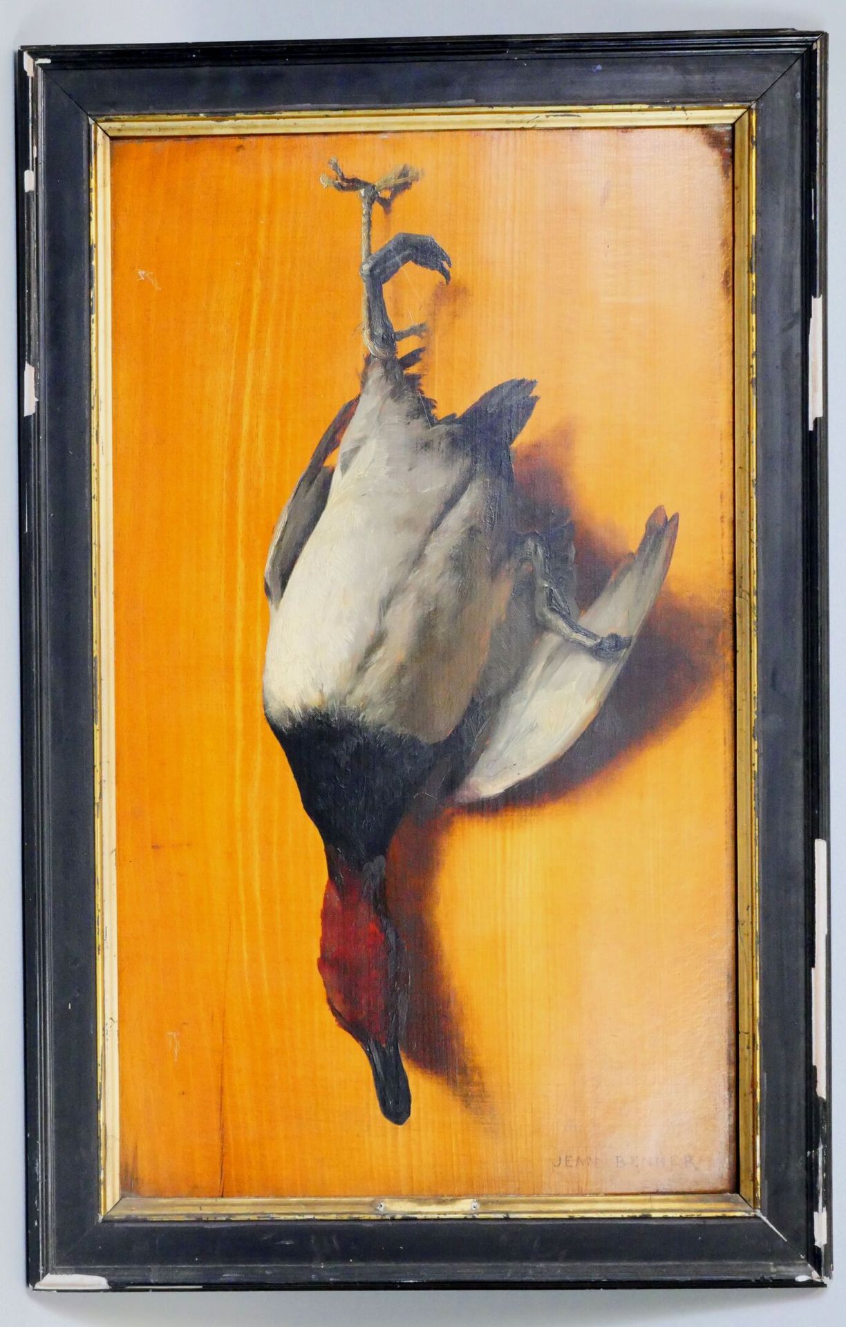 Null Jean BENNER (1836-1906)
Stillleben mit Ente
Öl auf Holzplatte unten rechts &hellip;