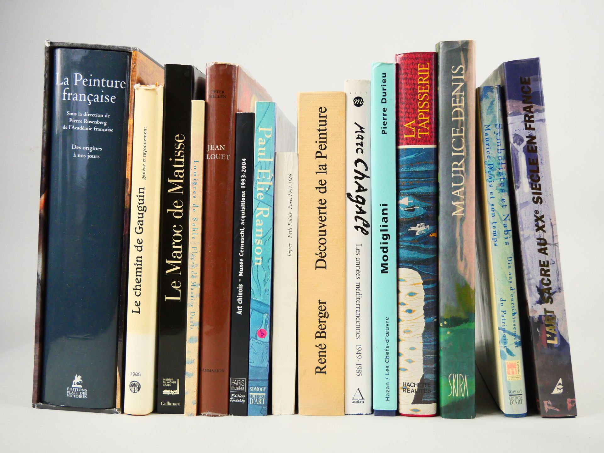 Null KUNSTGESCHICHTE
Lot von Büchern, bestehend aus : 
René BERGER, Découverte d&hellip;