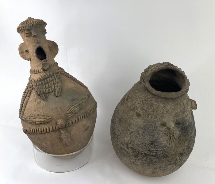 Null NIGERIA - CHAM / GA'ANDA People

Two medicinal terracottas, one covered wit&hellip;