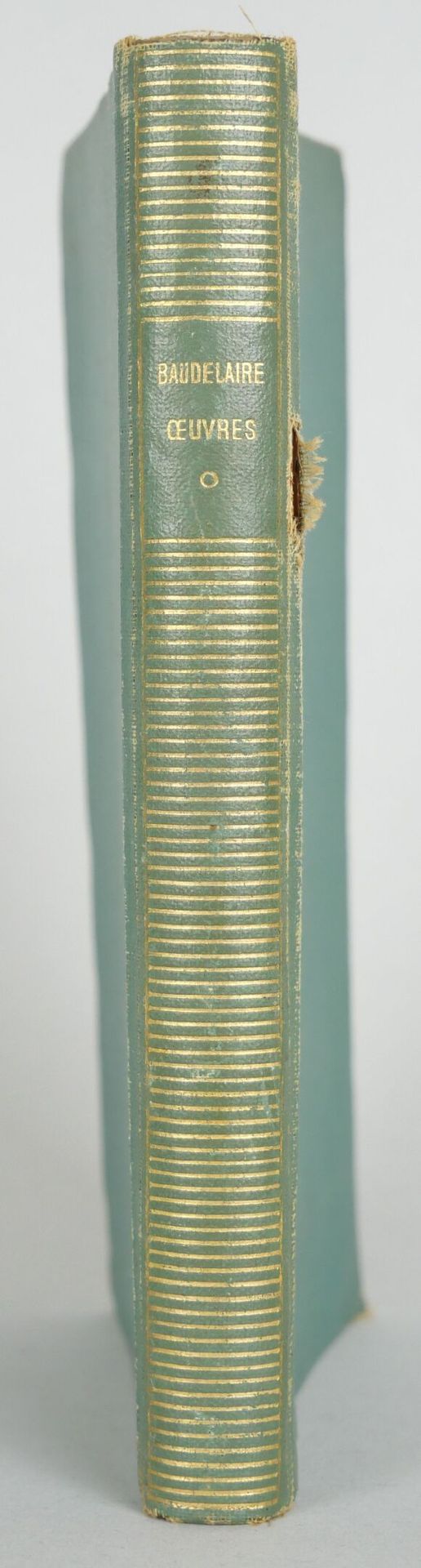 Null BIBLIOTECA DE LA PLEIADE (un volumen) :
Baudelaire, Oeuvres.
Gallimard, NRF&hellip;