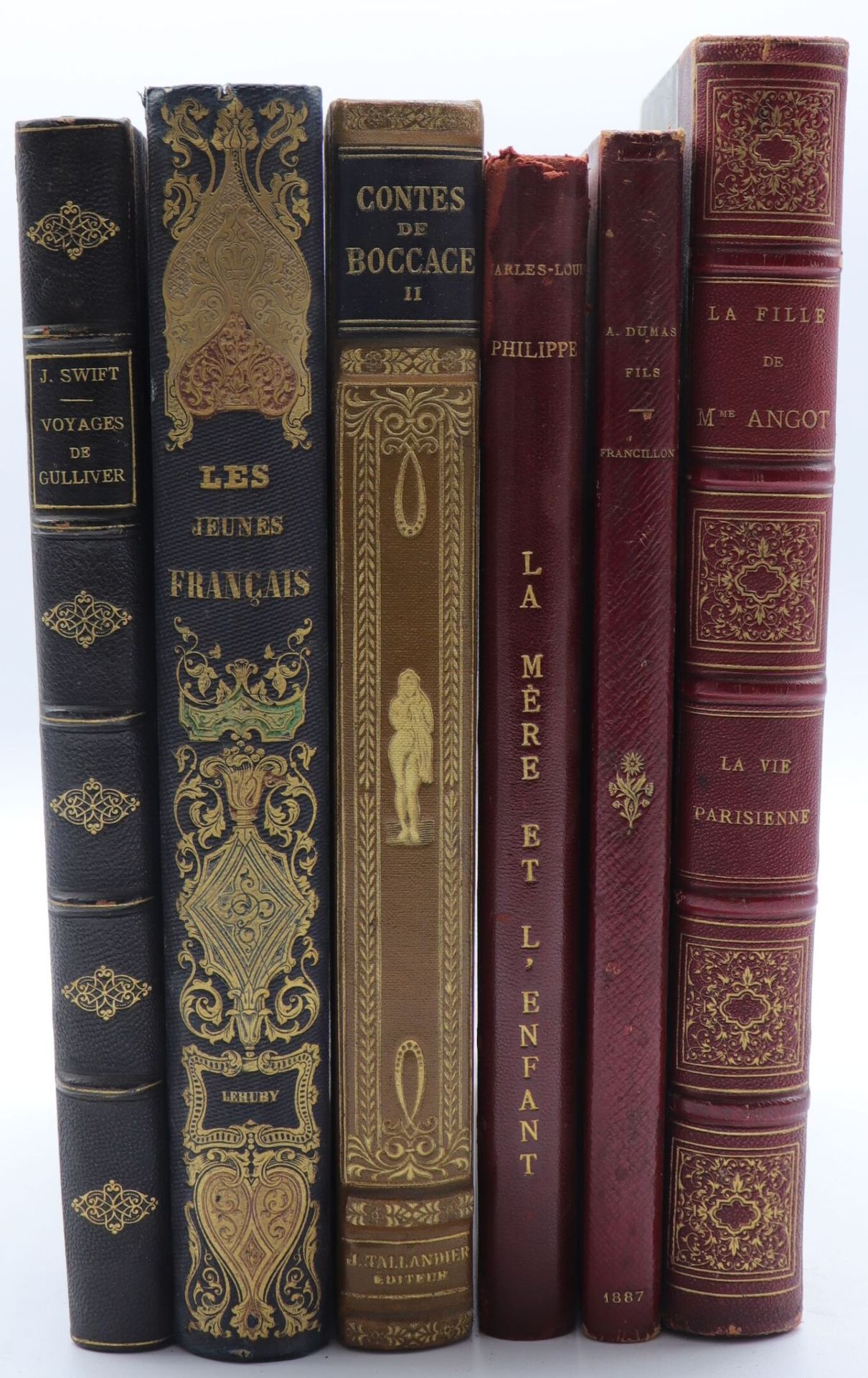 Null HUGO (V). Histoire d'un crime. París, Lévy, 1877, 2 vols. In-8, semirel. Ch&hellip;