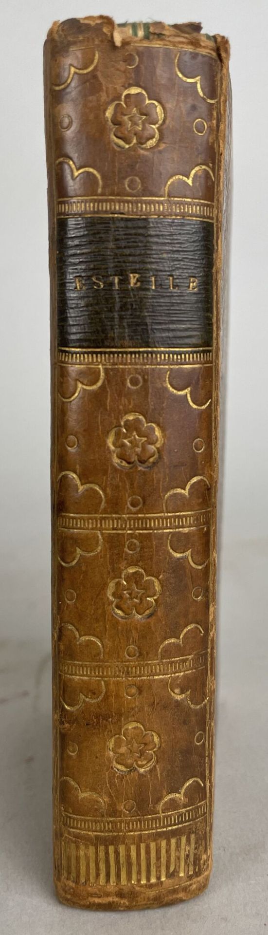 Null 让-皮埃尔-克拉里斯-德-弗洛里安(1755-1794)
埃斯特尔，田园小说
法国巴黎，先生出版社，1788年。
1卷，18开本，用釉面小牛皮装订，板&hellip;
