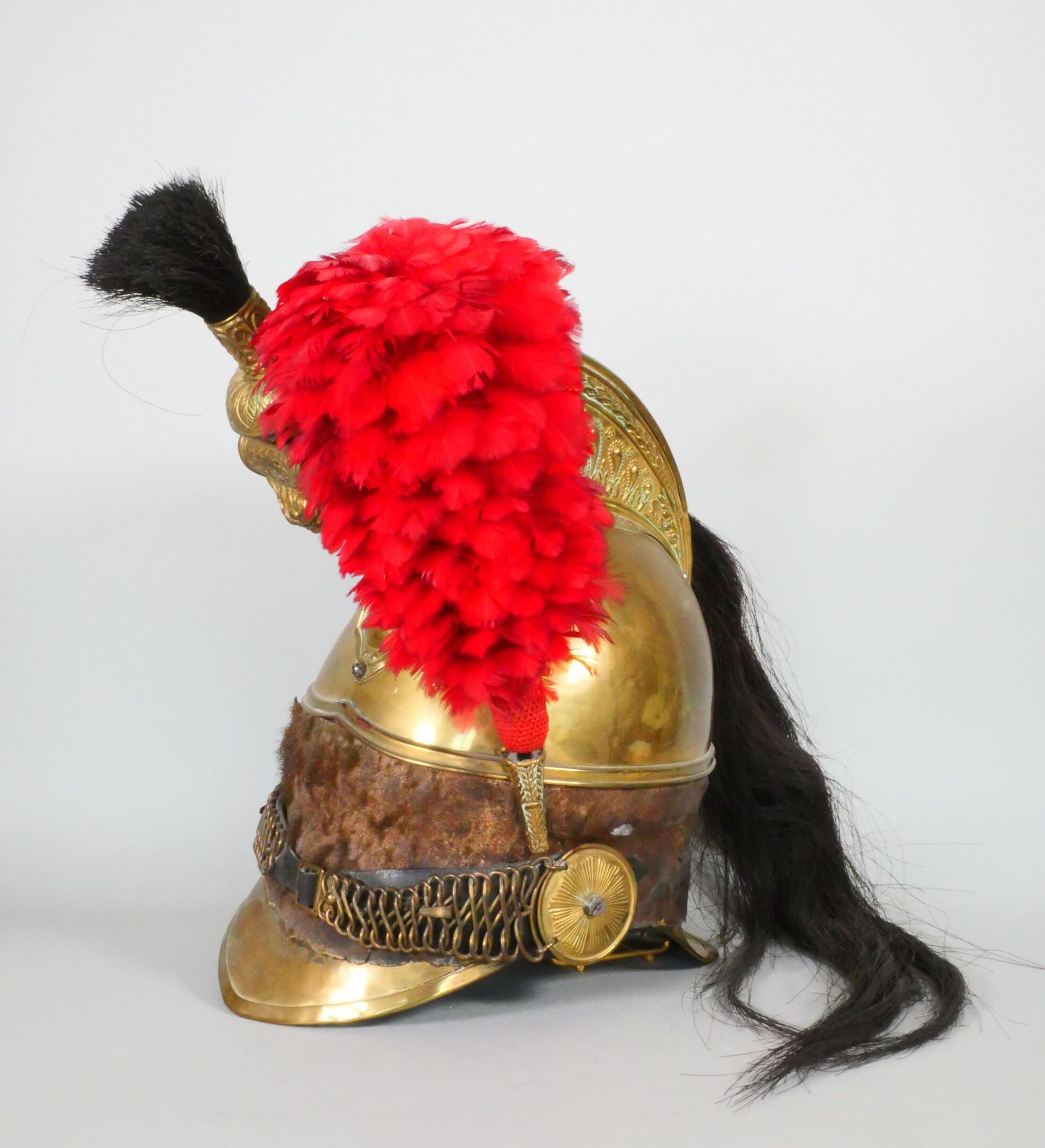 Null Dragon crest helmet, model 1845. Comes with bomb, visor, neck cover, crest,&hellip;