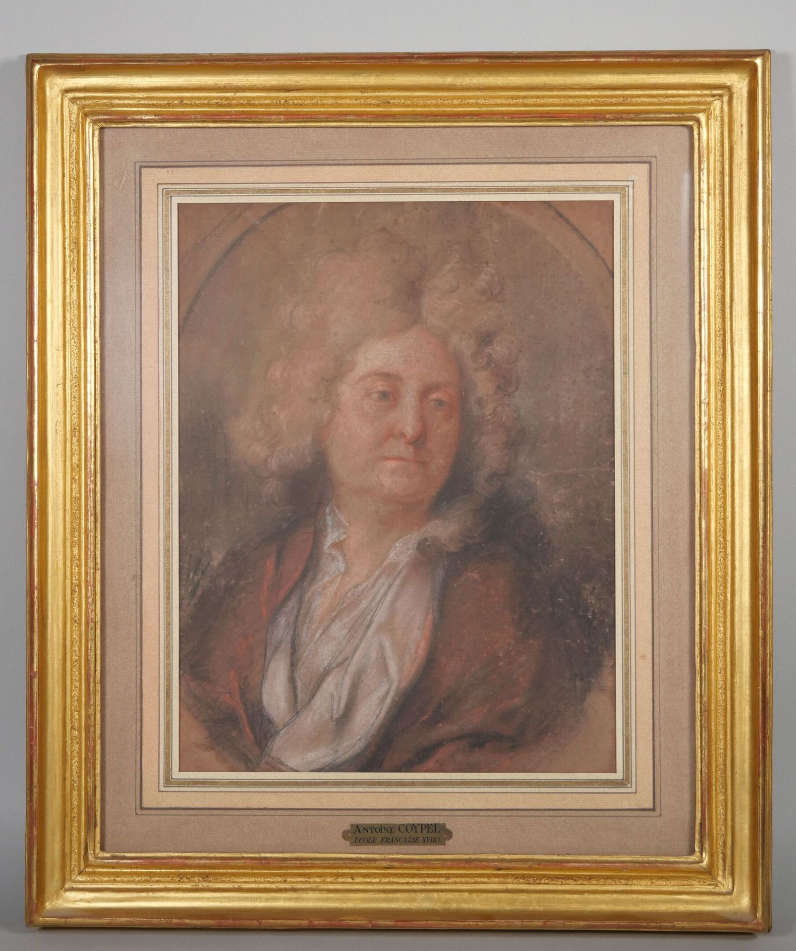 Null Escuela francesa hacia 1700
Retrato de Antoine Coypel
Tres lápices y pastel&hellip;