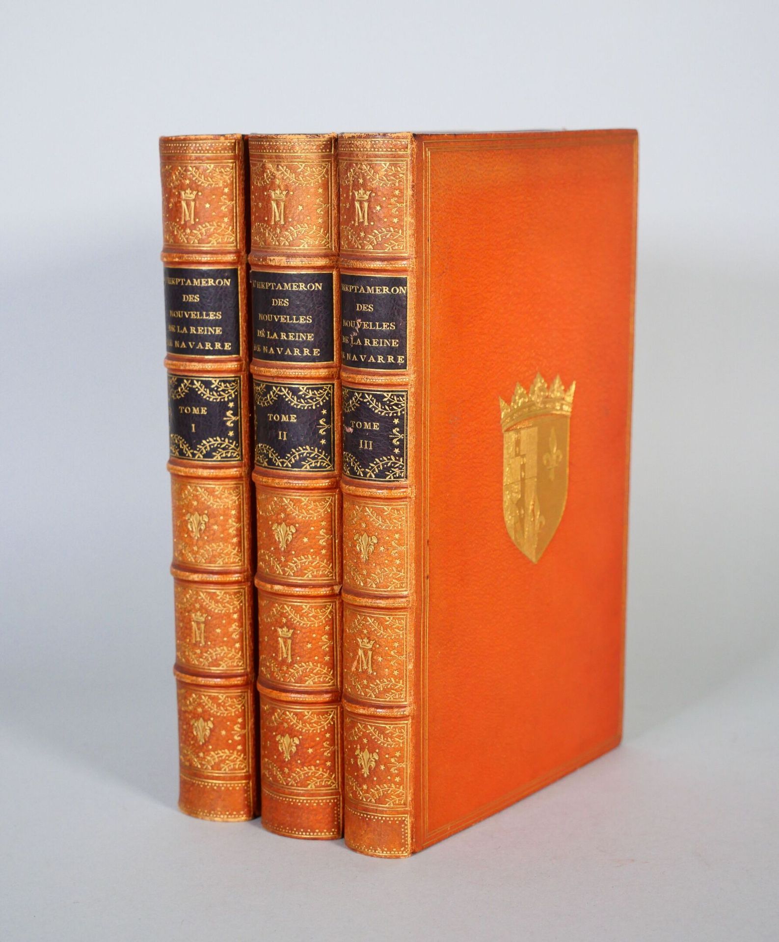 Null Marguerite de Navarre. Set of 3 Volumes.
L'Heptaméron des Nouvelles de très&hellip;