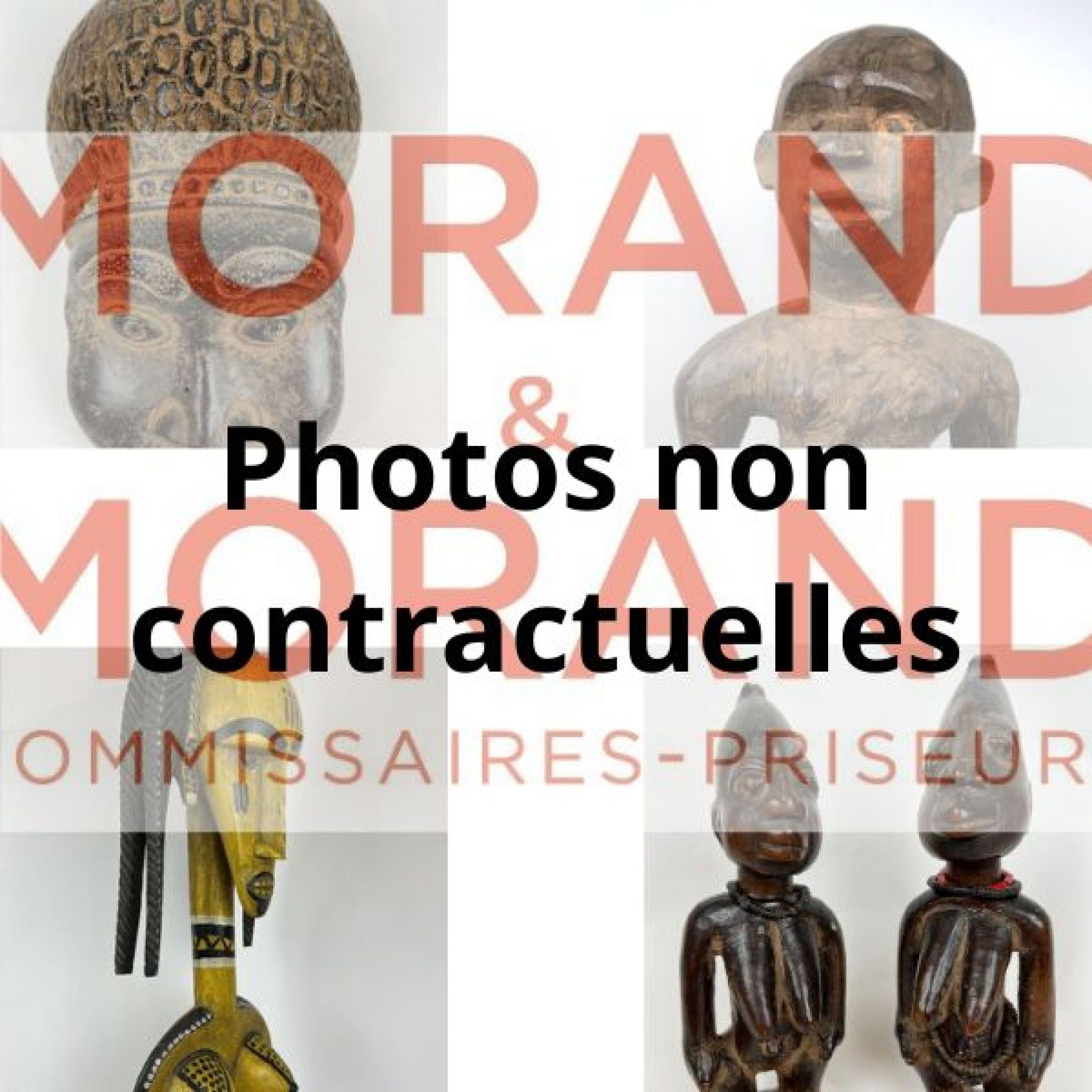 Null LOT 1 à 99 
Lot d'objets Art Africain, décrits et visibles lors de la vente&hellip;