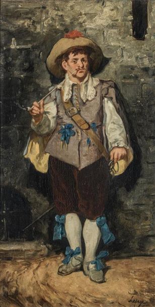 Null LEPAGE (actif dans le dernier tiers du XIXème siècle)
Portrait de mousqueta&hellip;