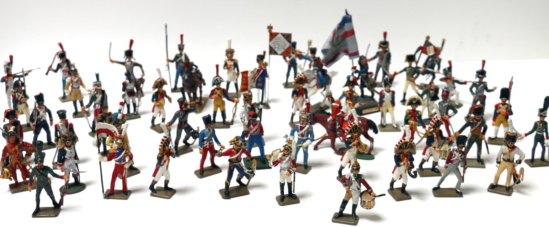 Null Collection of lead soldiers "Napoleonic Army" (about 50)