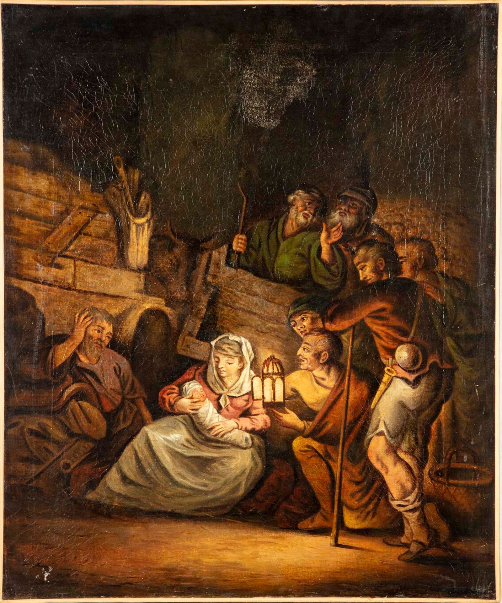 Null 19th century SCHOOL

The adoration of the shepherds

Oil on canvas, lined

&hellip;