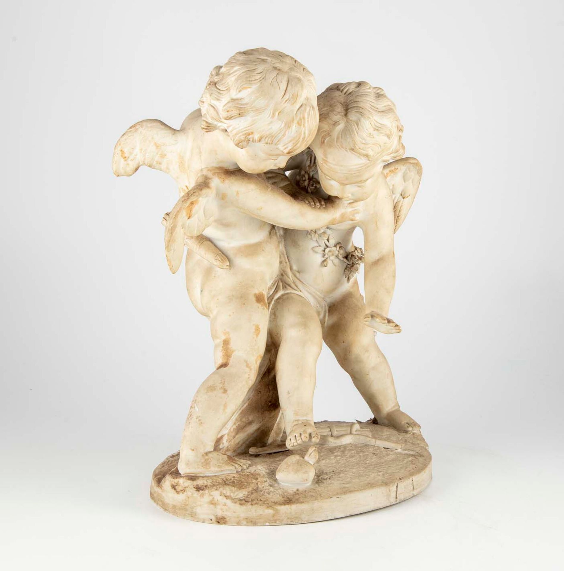 ECOLE FRANCAISE FRENCH SCHOOL, 19th century

The two lovers fighting

Biscuit gr&hellip;