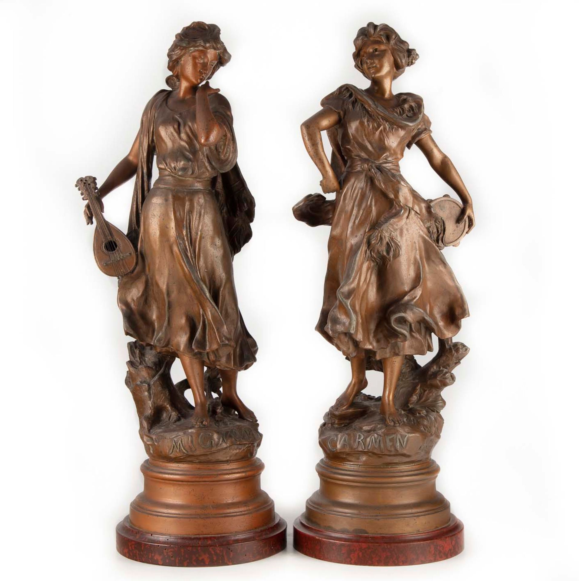 LUCA MADRASSI Luca MADRASSI (1848 - 1919 )

Carmen und Mignon

Paar Skulpturen i&hellip;
