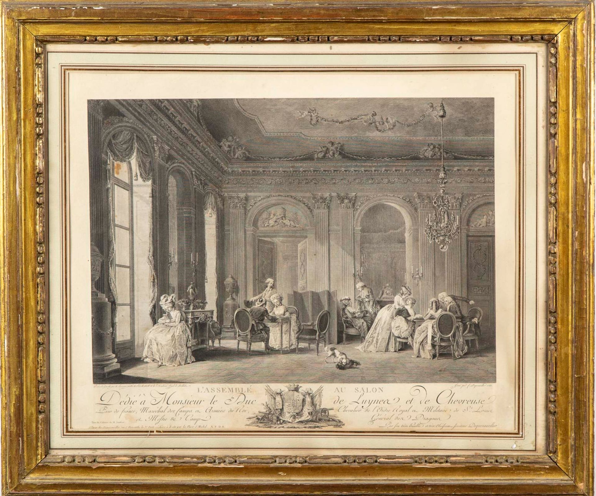 LAVREINCE Nach Lavreince, gestochen von François Dequevauviller (1745-1817)

Die&hellip;