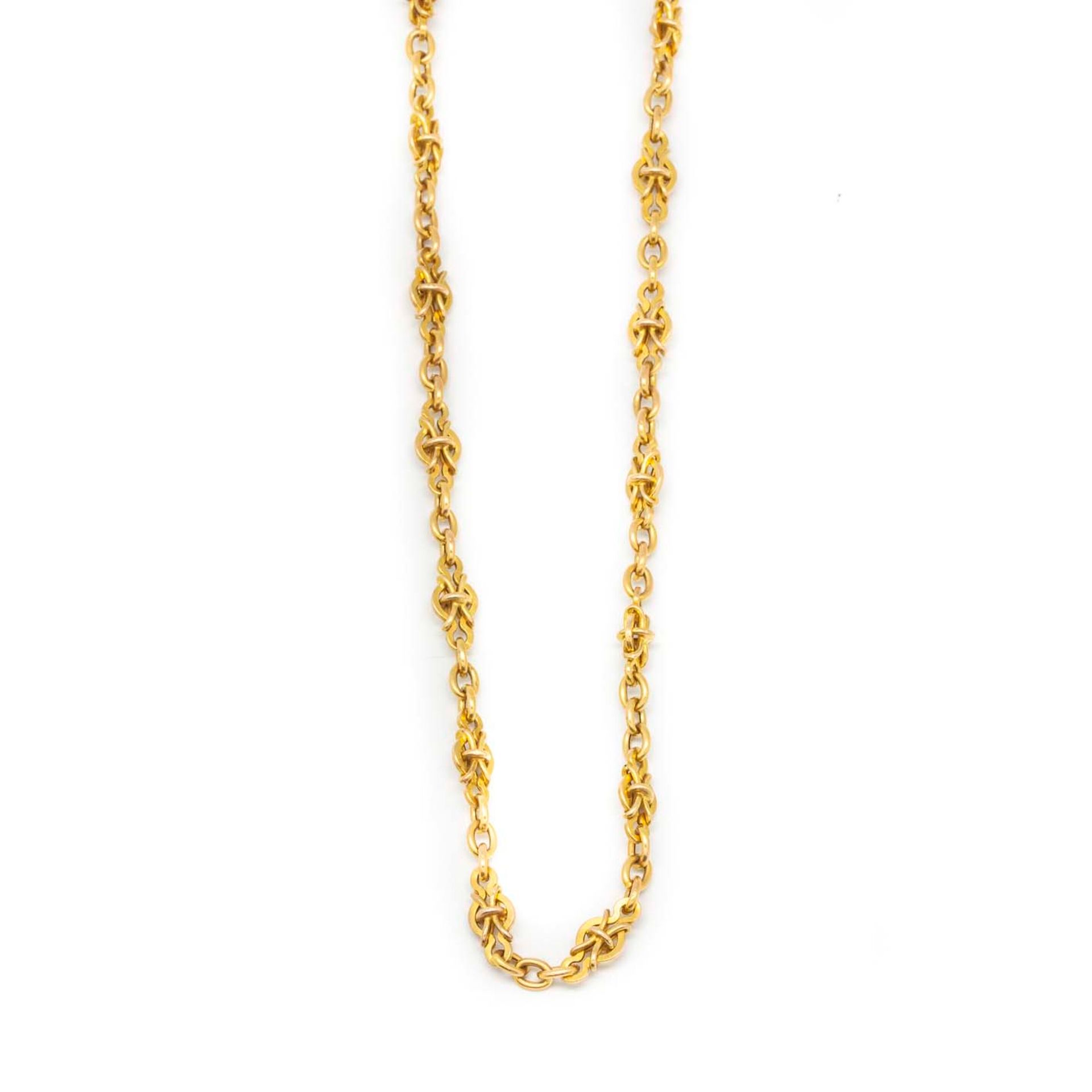 Null Yellow gold chain

Weight : 6,8 g.