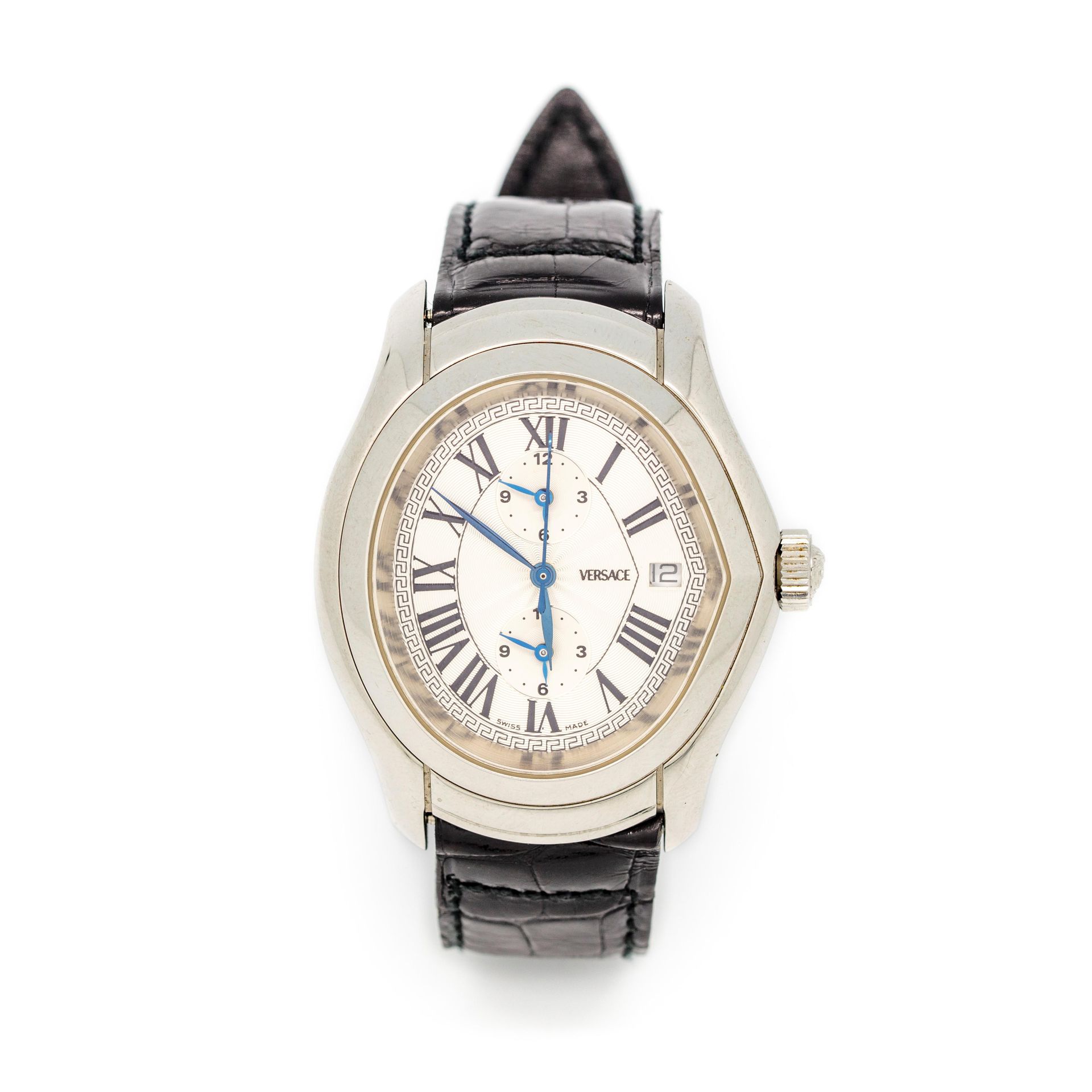 VERSACE Gianni VERSACE

Montre bracelet Chronographe en acier n° 076/250 - Cadra&hellip;