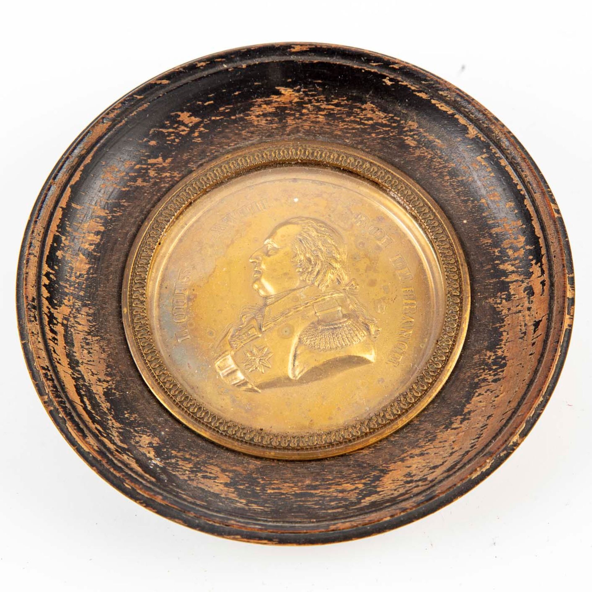 Null Petite plaque en laiton repoussé représentant Louis XVIII Roi de France

D.&hellip;