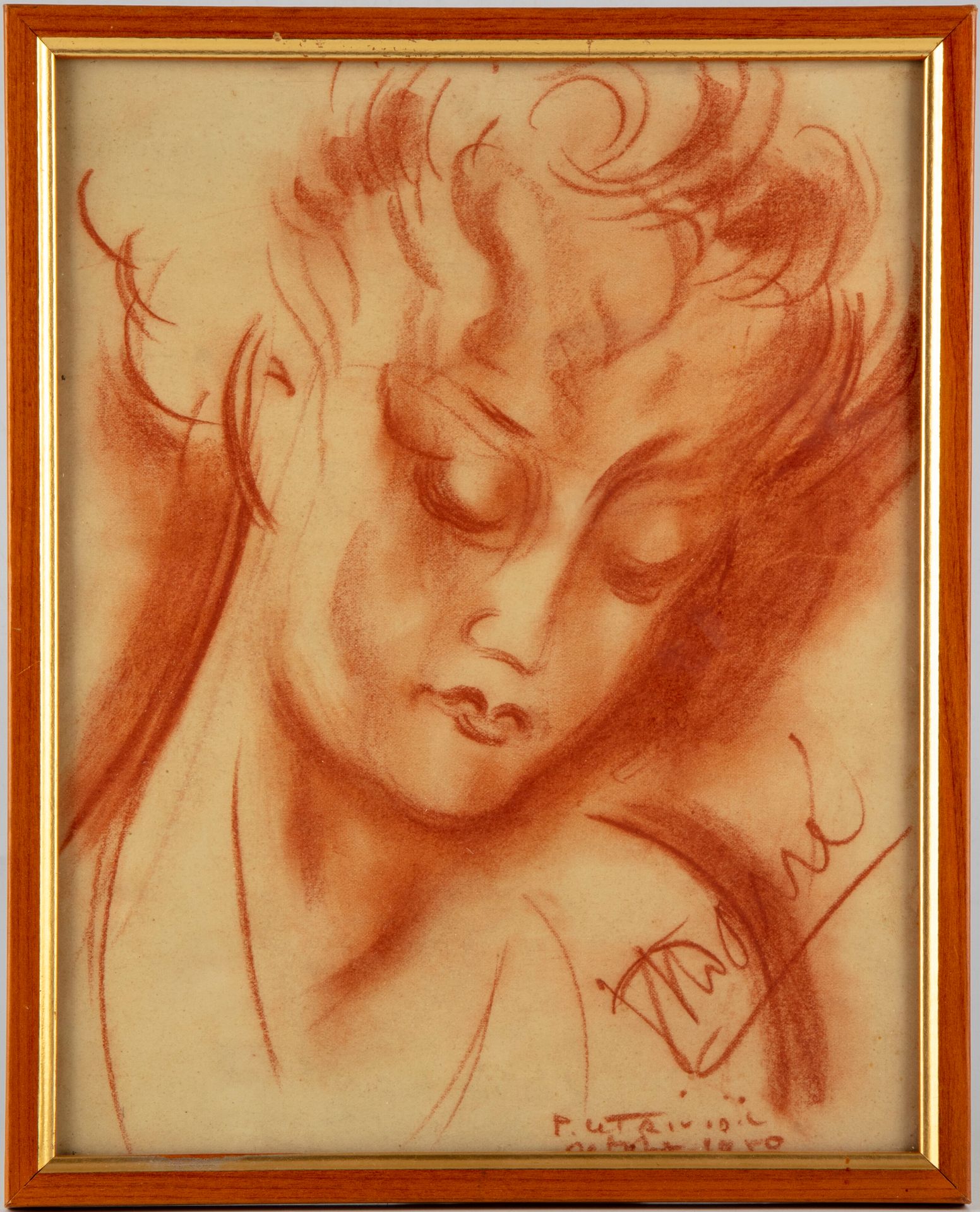 LE TRIVIDIC Pierre LE TRIVIDIC (1898-1960)

Portrait de femme

Sanguine

Signé e&hellip;