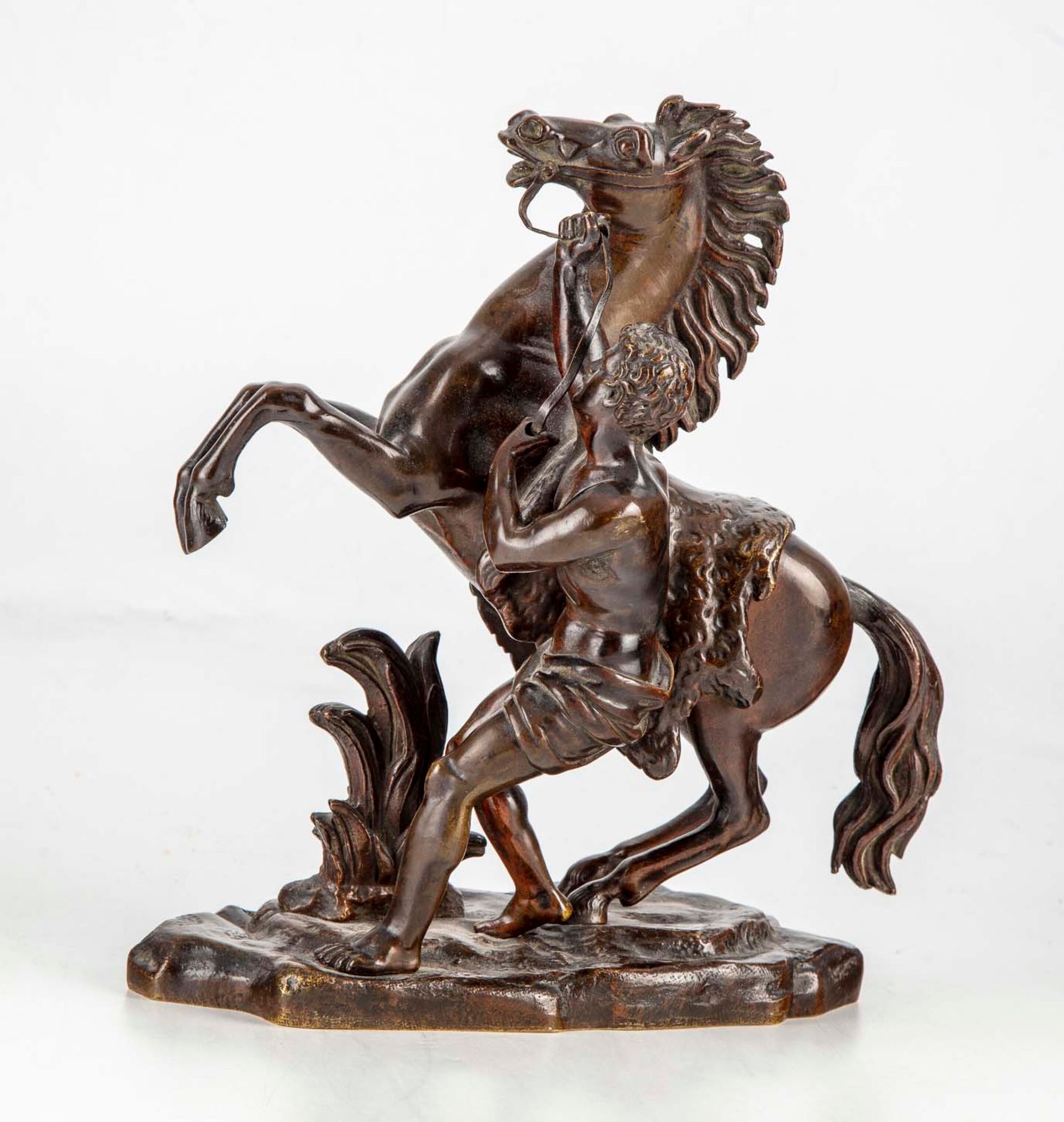 COUSTOU D'après Guillaume COUSTOU (1677-1746)

Cheval de Marly

Bronze 

H.: 25 &hellip;