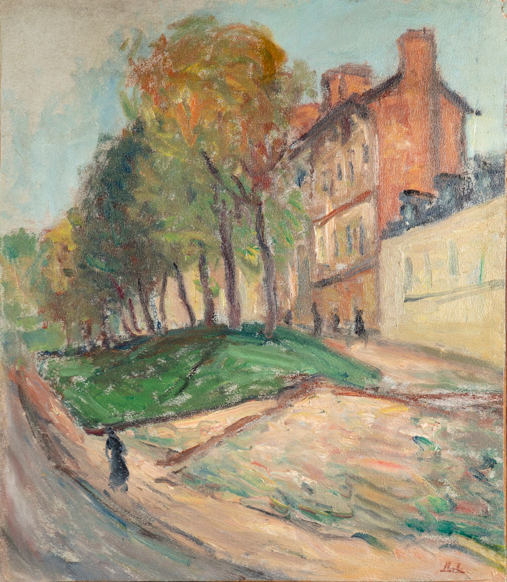 BORDES Léonard BORDES (1898-1969)

Place de village

Huile sur papier mlarouflé &hellip;