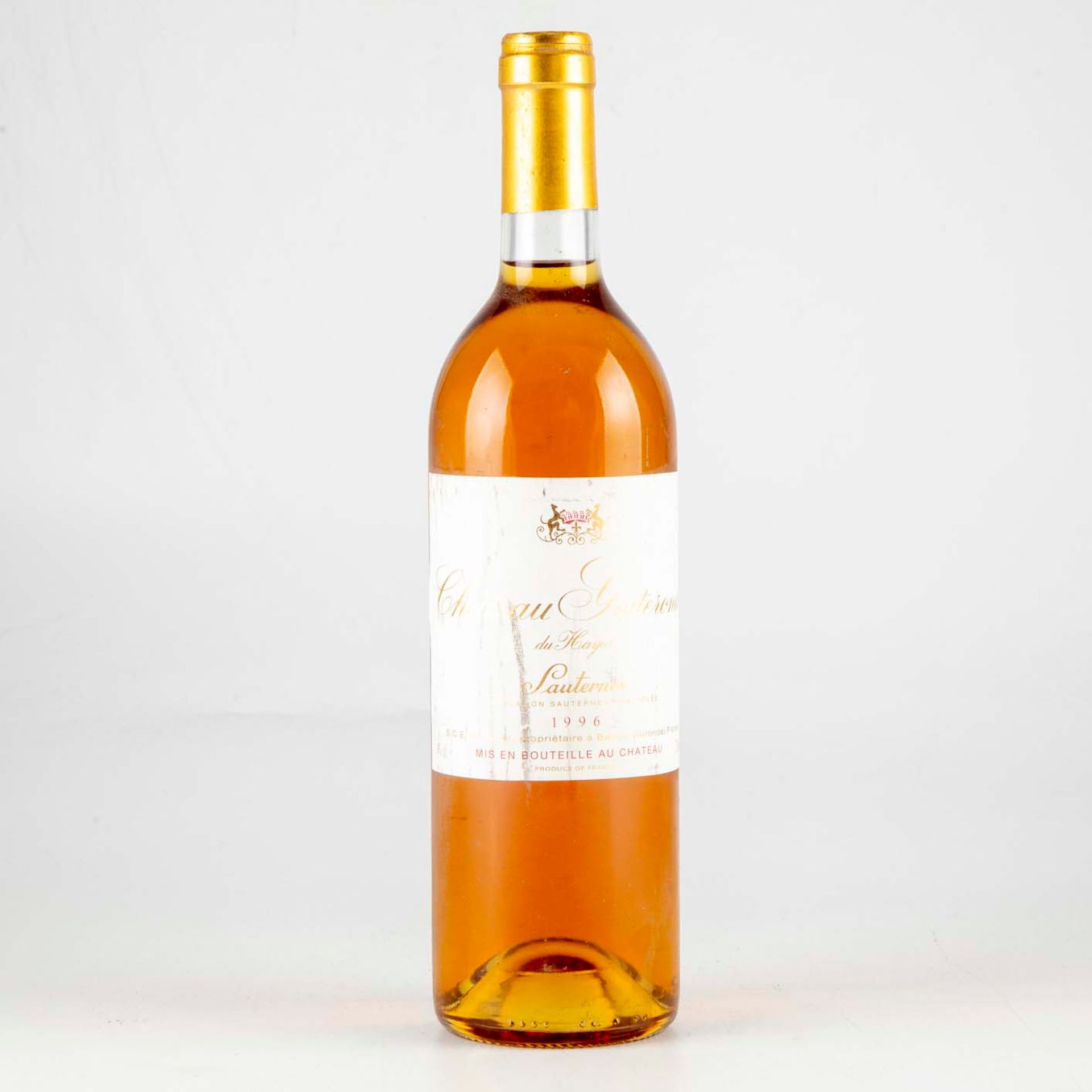 Null 1 bouteille CHÂTEAU GUITERONDE DE HAYLOT 1996 Sauternes

Niveau bon