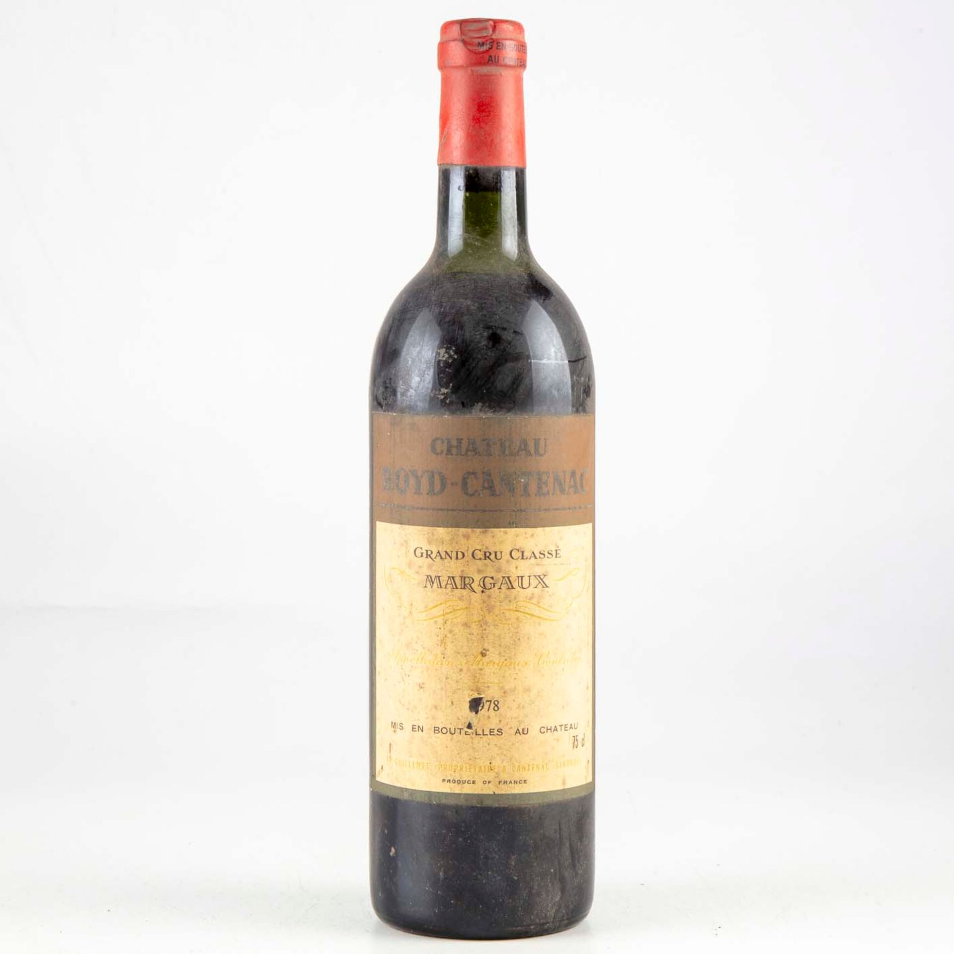 Null 1 bouteille CHATEAU BOYD CANTENAC 1978 Margaux